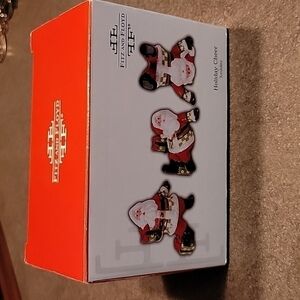Fitz And Floyd, Holiday Cheer Tumblers, Santa Claus